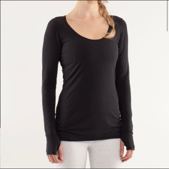 lululemon scoop neck long sleeve
